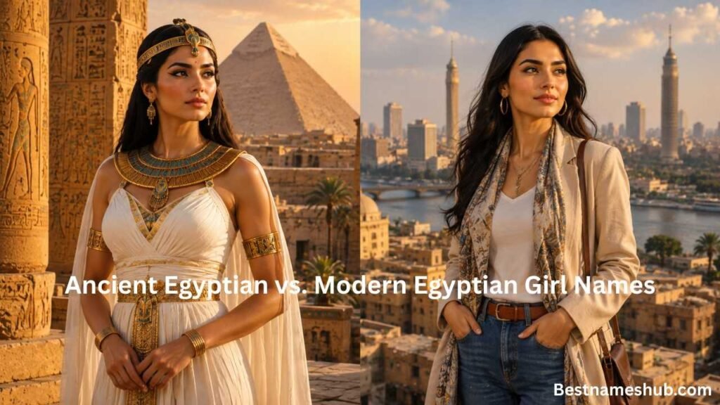Ancient Egyptian vs. Modern Egyptian Girl Names