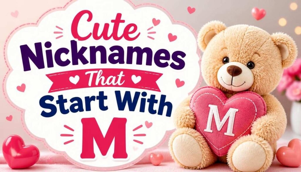 Cute Nicknames That Start With M