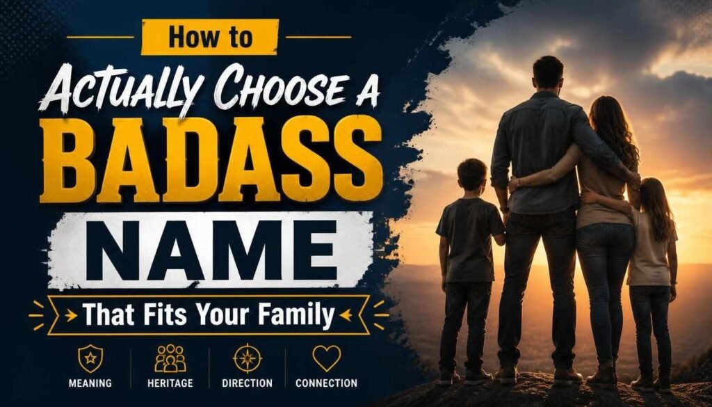 How to Actually Choose a Badass Name That Fits Your Family