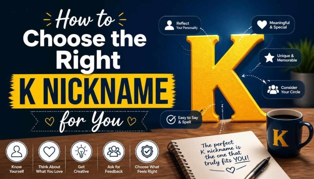 How to Choose the Right K Nickname for You