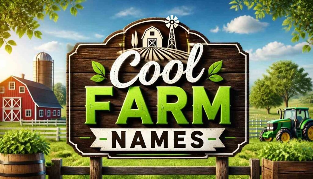 Cool Farm Names