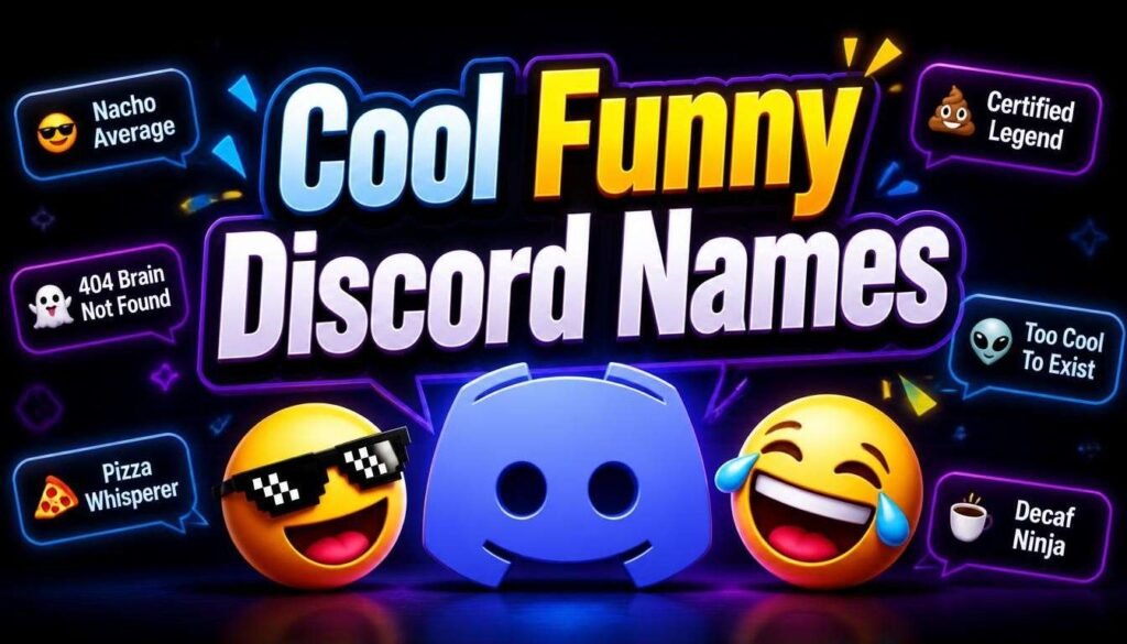 Cool Funny Discord Names