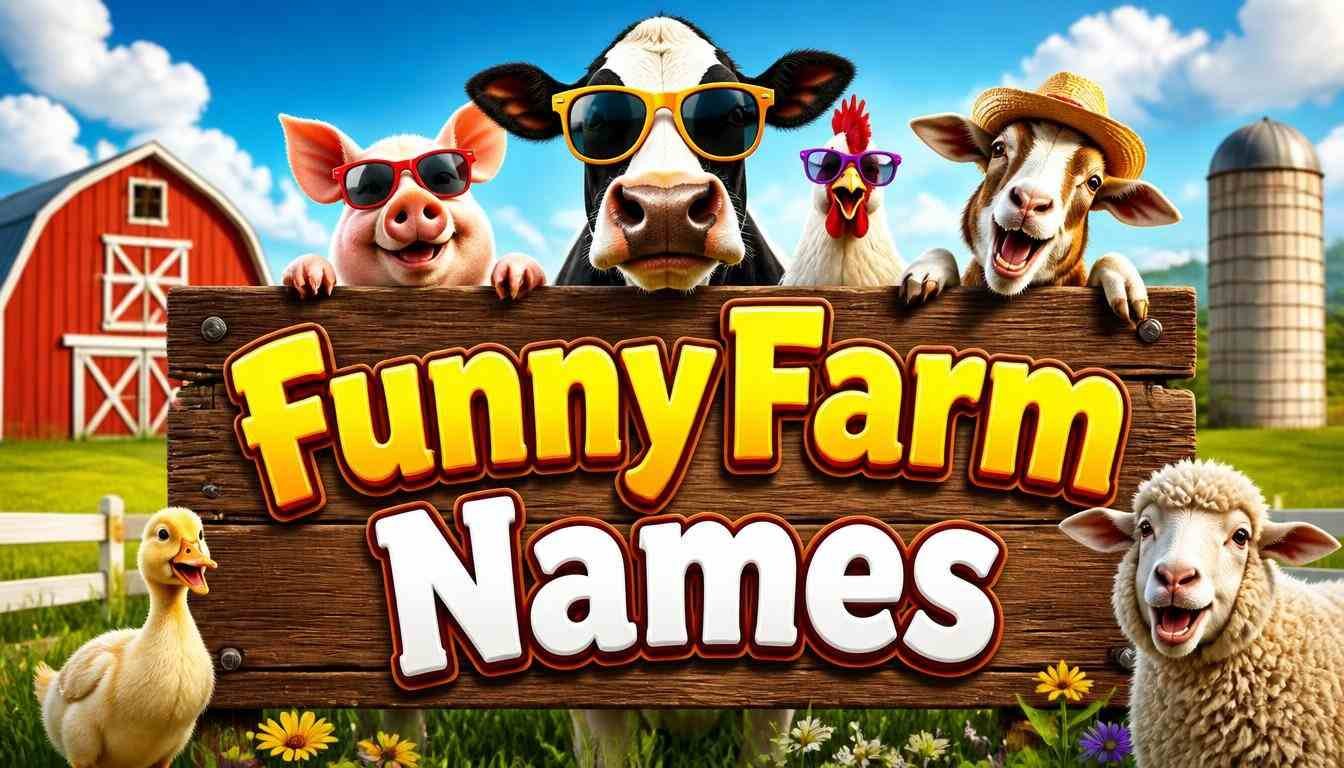 FUNNY FARM NAMES