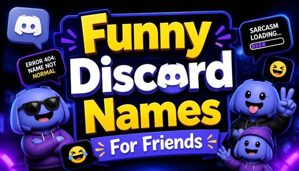 Funny Discord Names For Friends