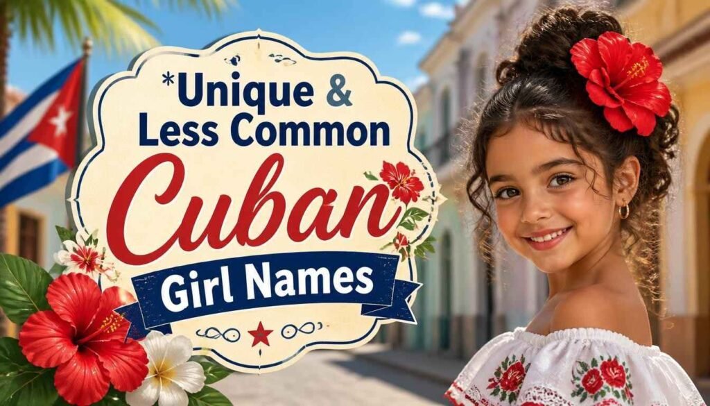 Unique & Less Common Cuban Girl Names