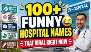 100+ Funny Hospital Names That Viral Right Now 