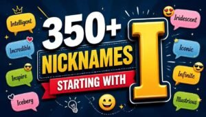 350+ Nicknames Starting With I: Cute, Funny & Badass Options