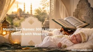 Muslim Boy Names: 300+ Unique Choices with Meanings 