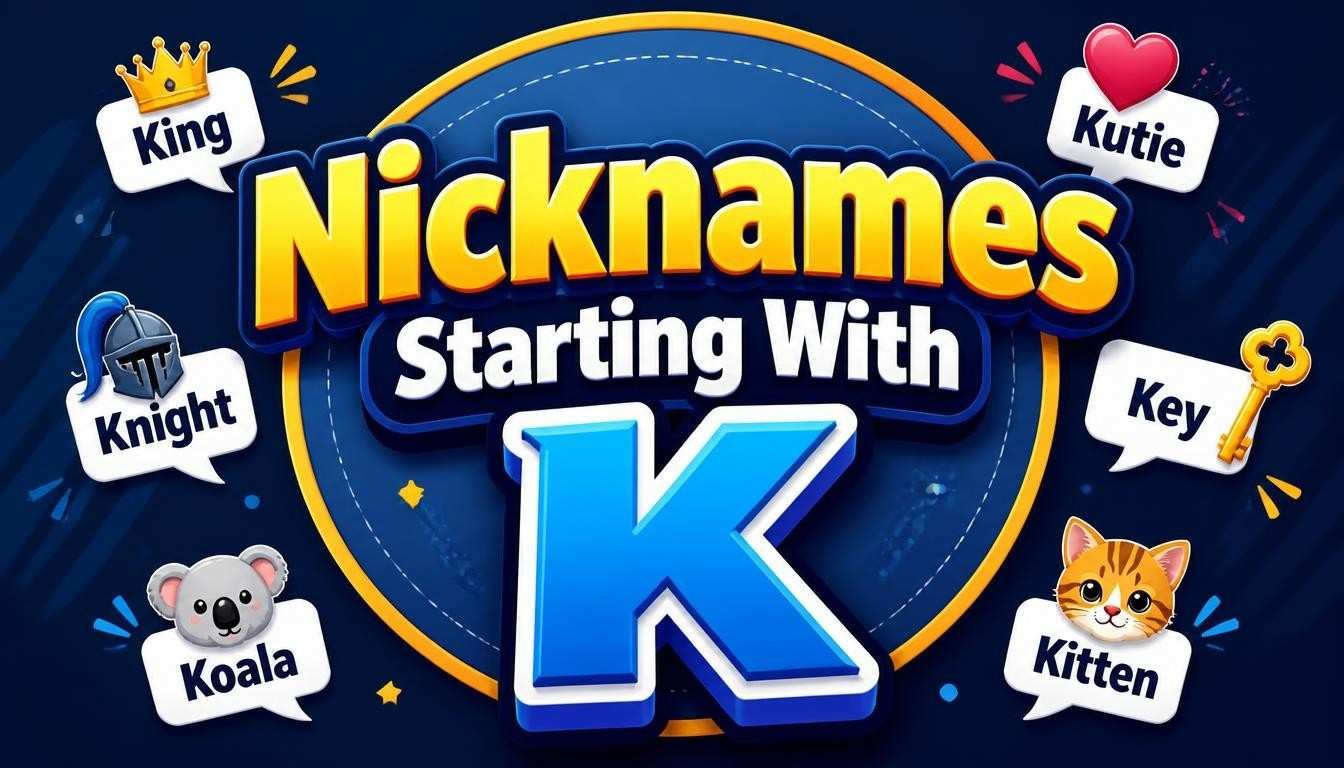 Nicknames Starting With K: Find Your Perfect Match 2026