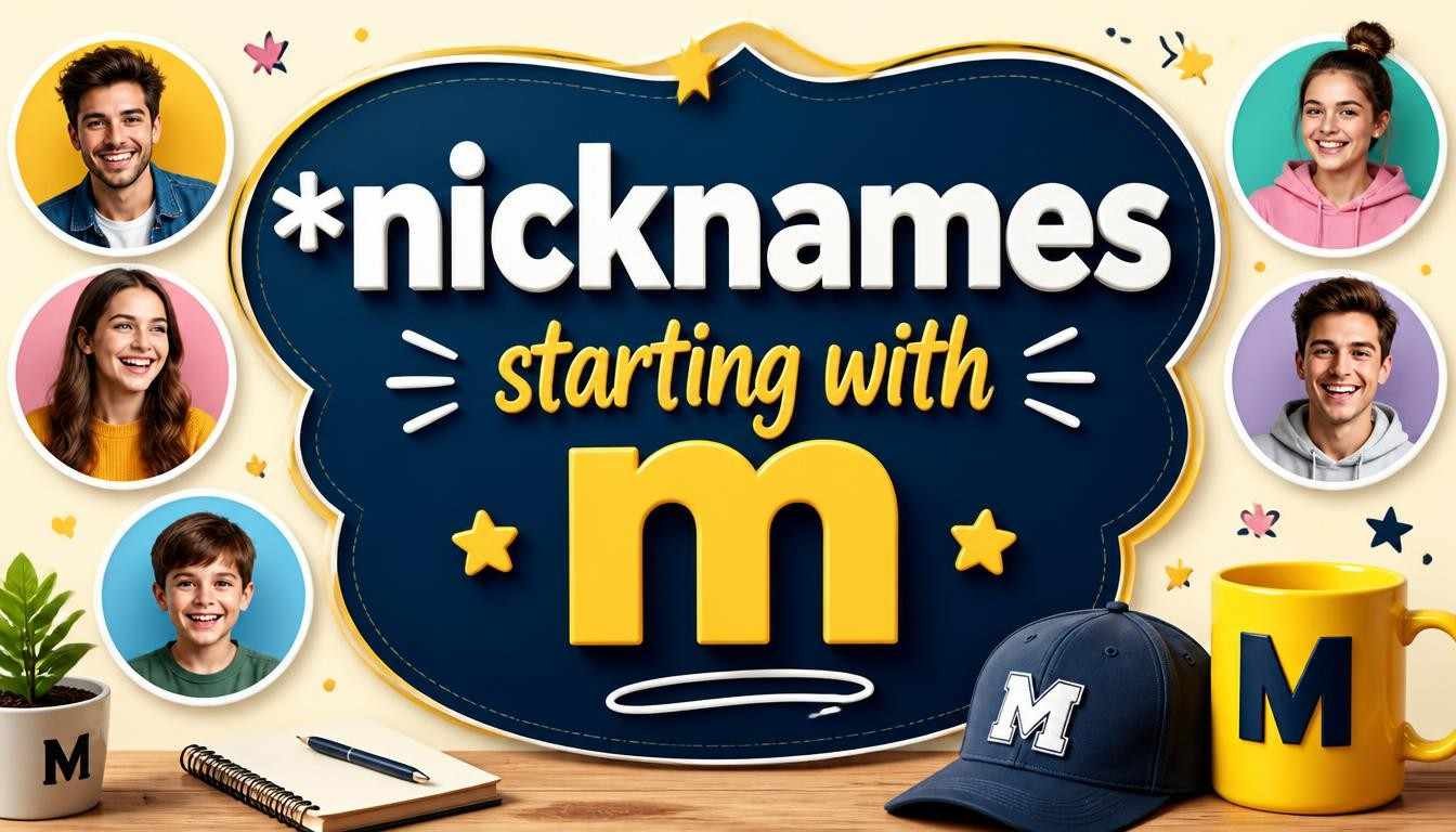 210+ Nicknames Starting With "M": Cute, Cool & Unique Ideas (2026)