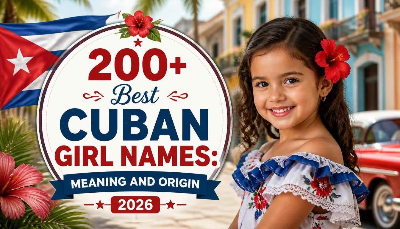 200+ Best Cuban Girl Names: Meaning and Origin 2026